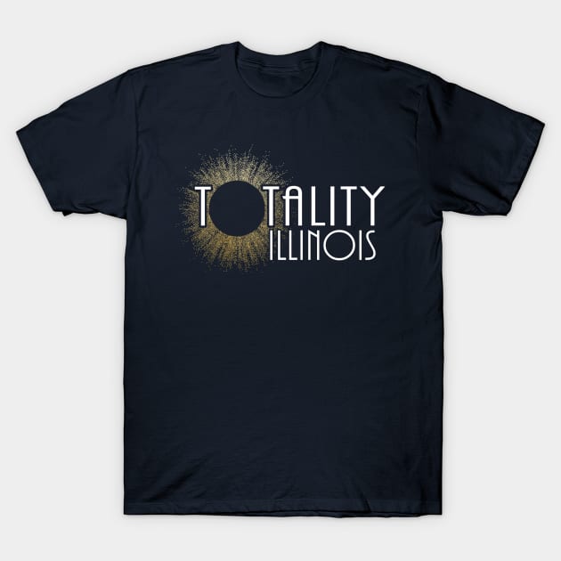 Total Eclipse Shirt - Totality Is Coming ILLINOIS Tshirt, USA Total Solar Eclipse T-Shirt August 21 2017 Eclipse T-Shirt by BlueTshirtCo